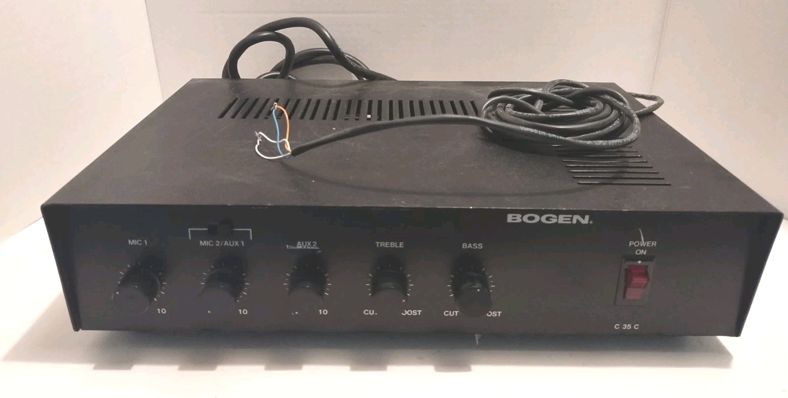 Bogen C35 Classic Series Public Address Amplifier Mixer PA Amp C-35
