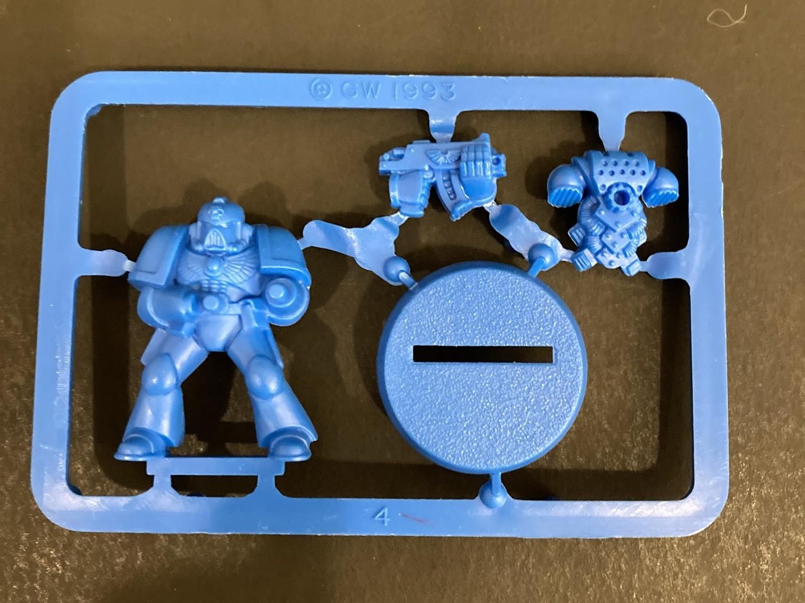 Monopose Space Marine 1993 New On Sprue 2nd Edition Warhammer 40k Vintage