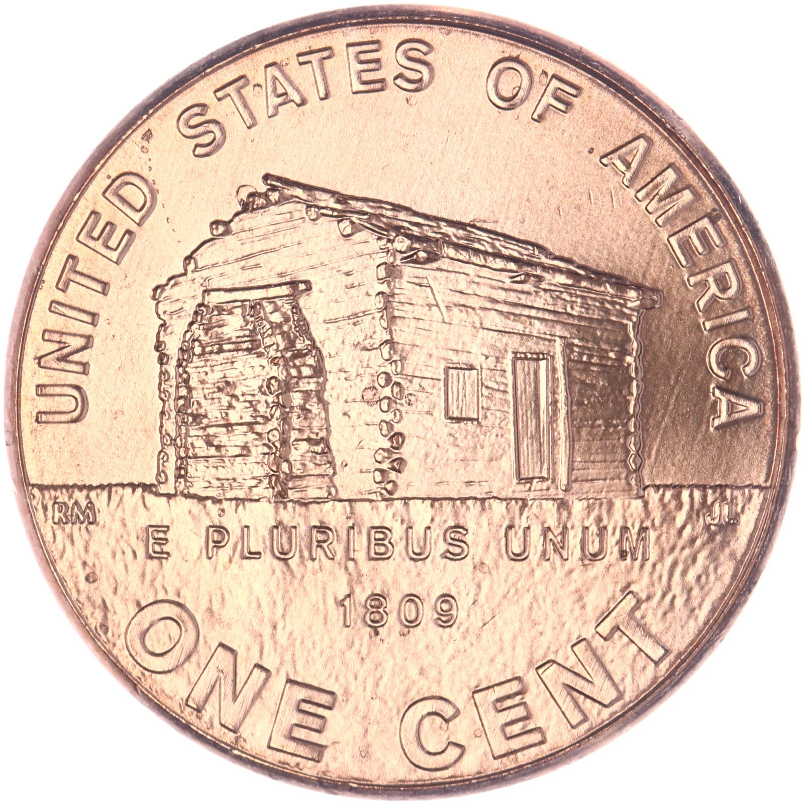 2009 D Lincoln Log Cabin Early Childhood Cent #1 Choice BU Penny See Pics B681