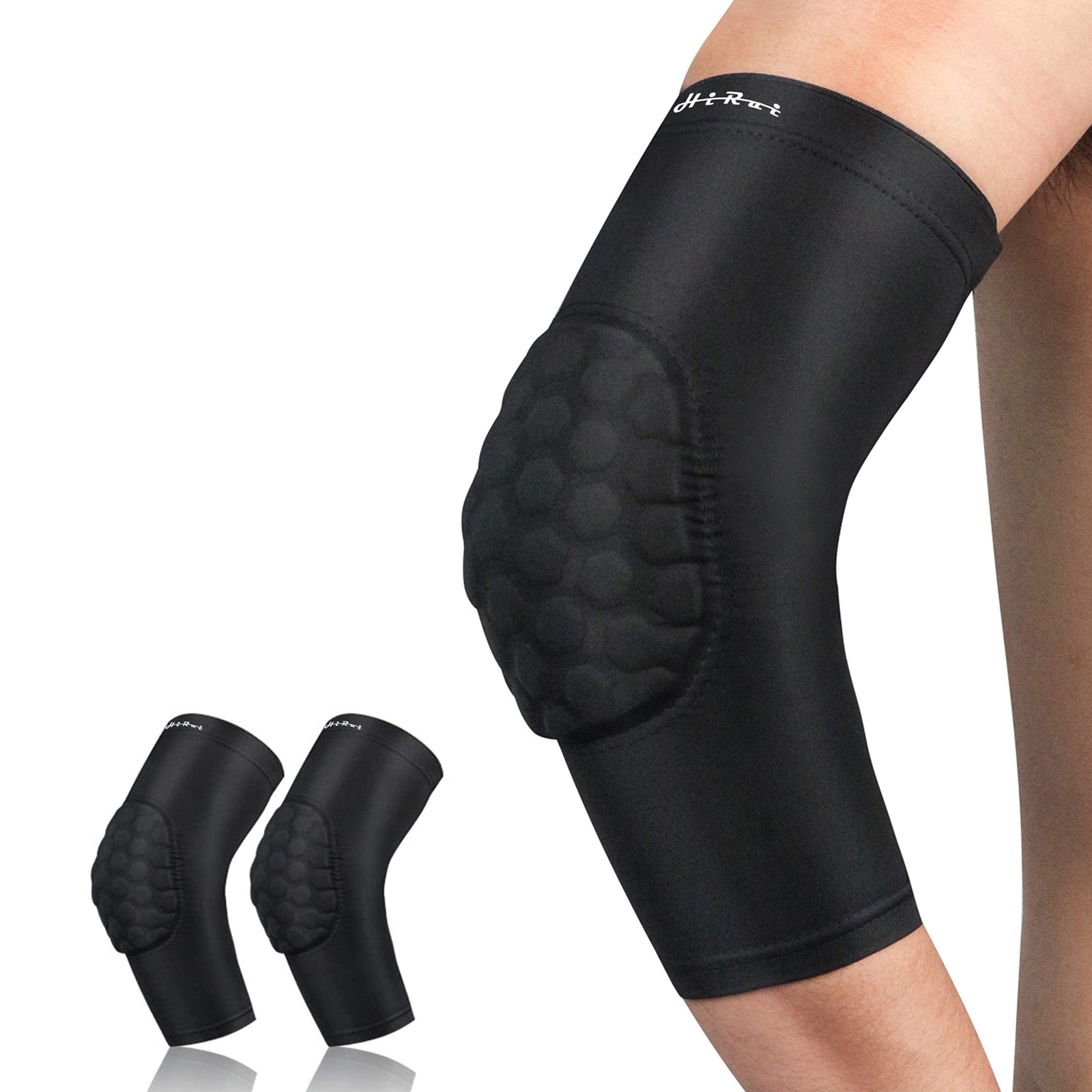 HiRui Elbow Pads for Teenagers Men and Women - Basketball Baseball Elbow Brac...