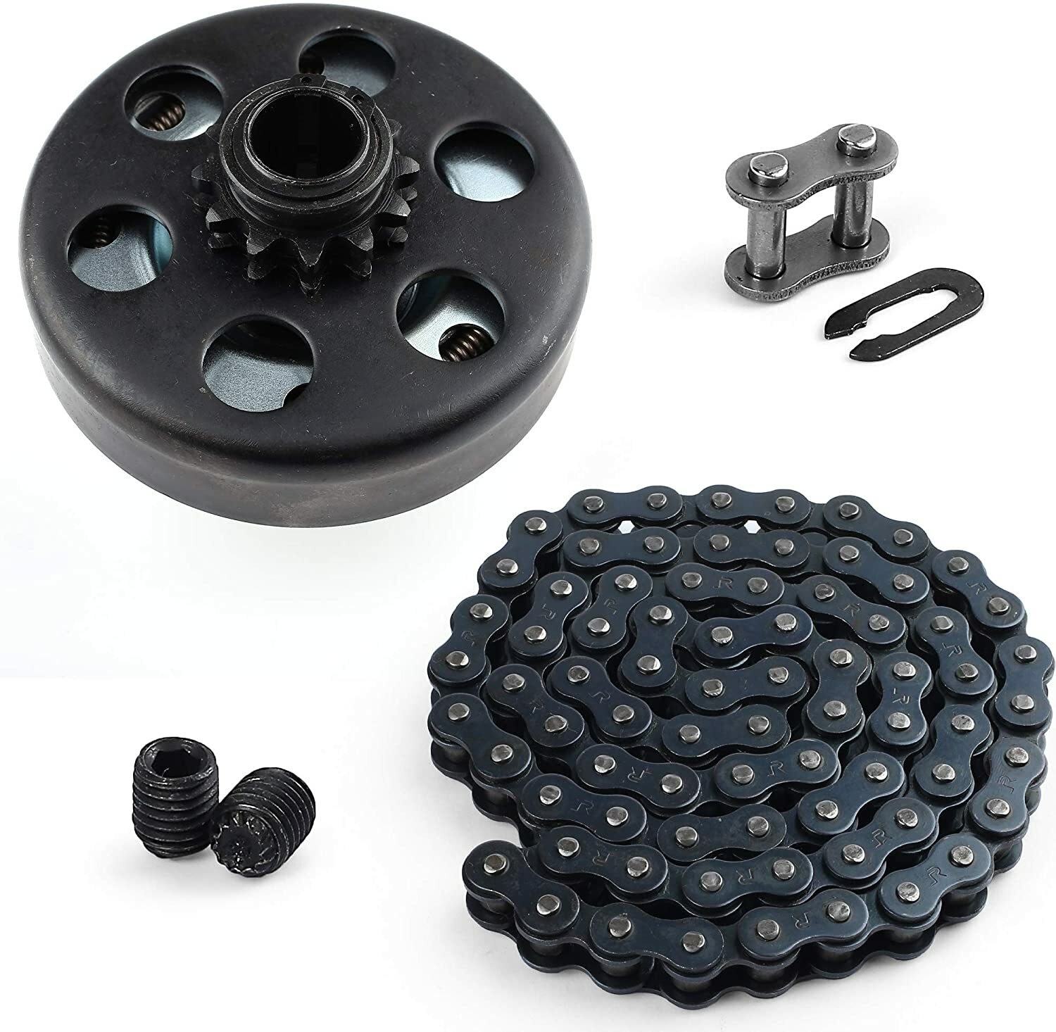 Centrifugal Clutch 3/4 in Bore 12 Tooth 35 Chain For Go Kart Mini Bike ATV