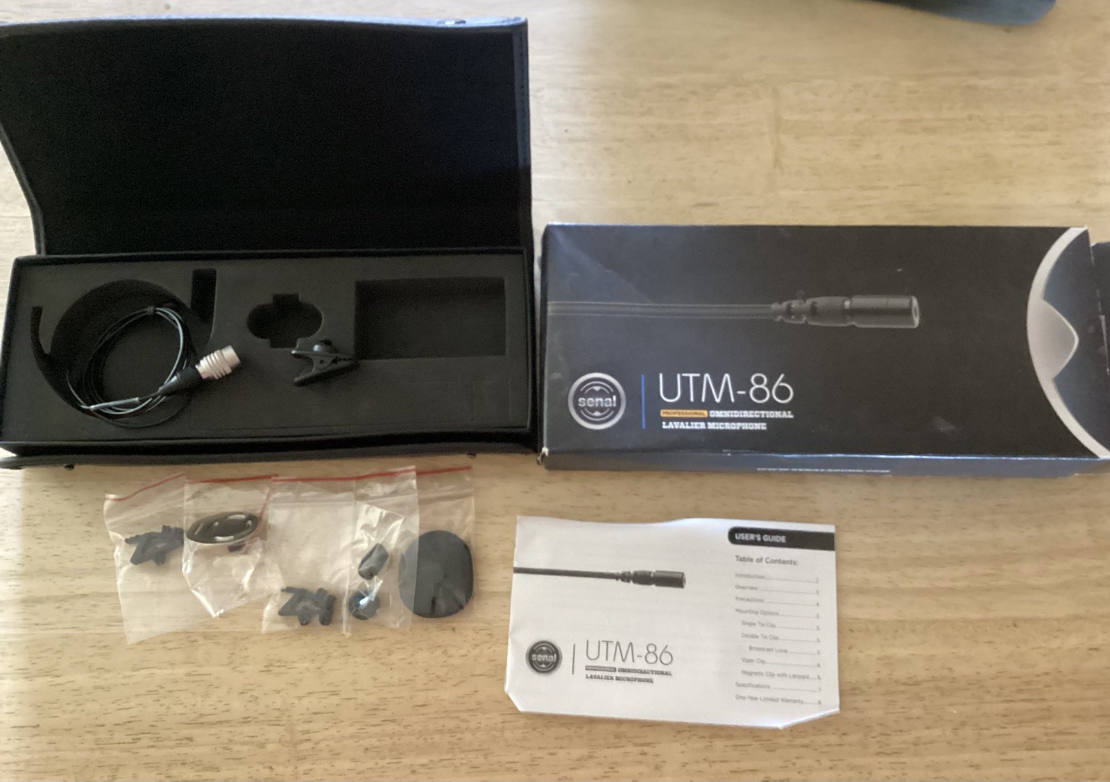 Senal UTM-86 professional Omnidirection lavalier Microphone