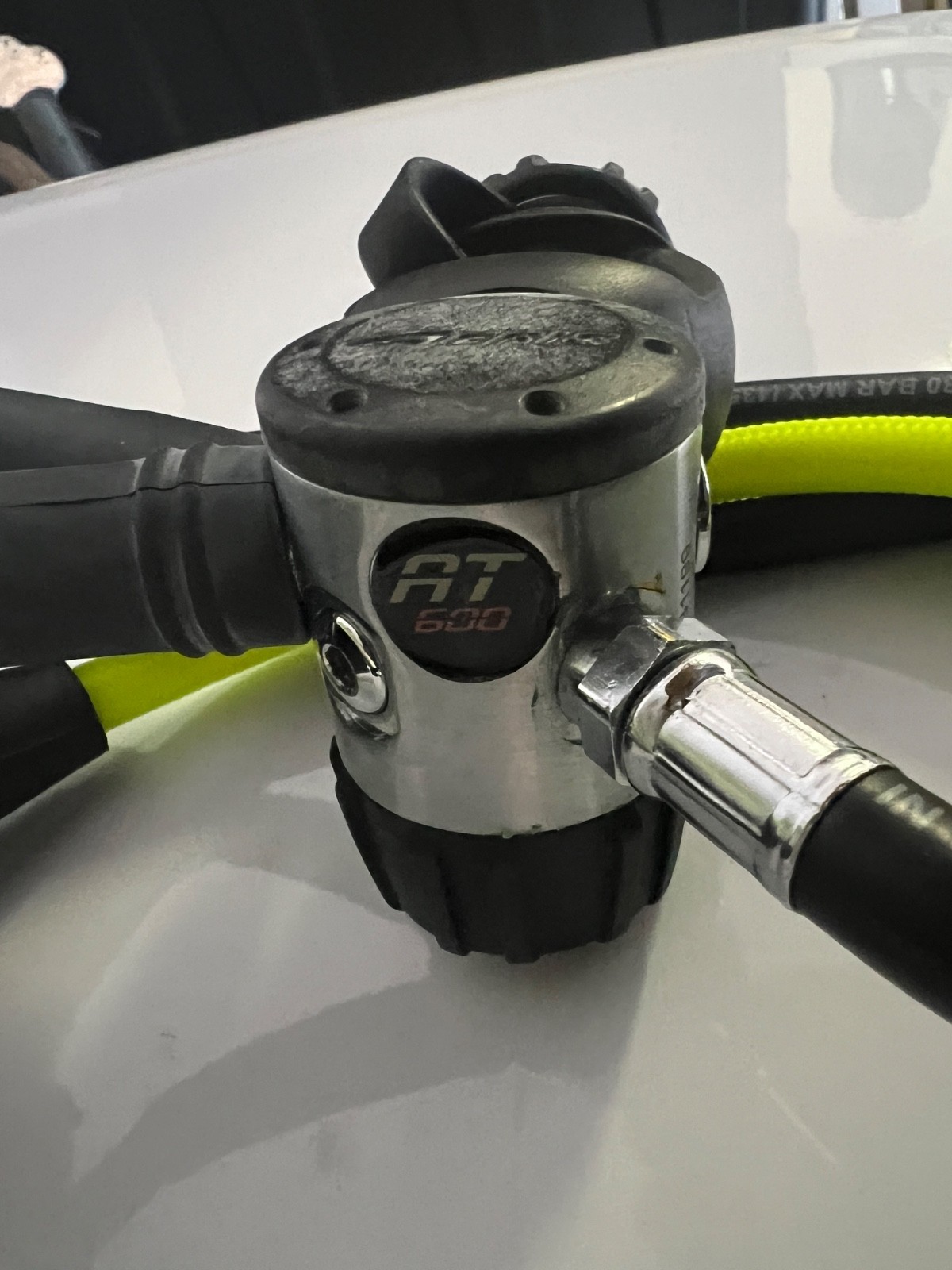 scuba diving equipment set