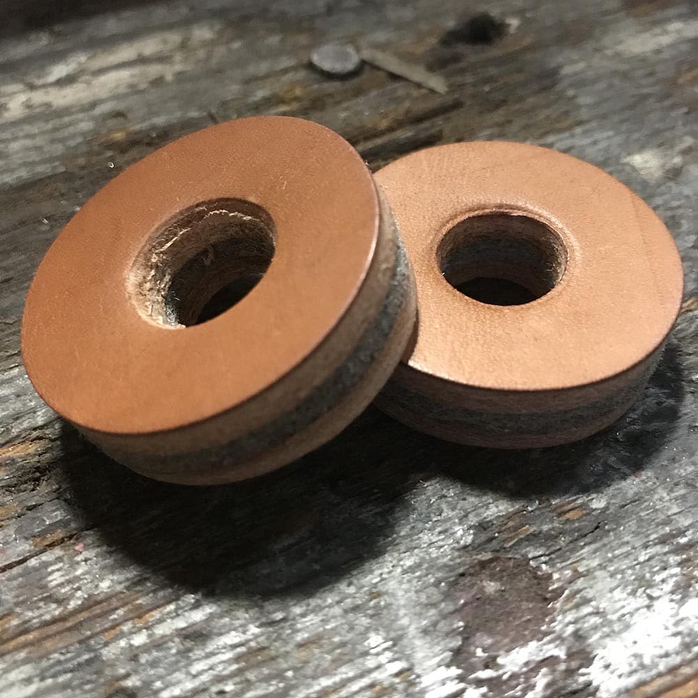 Tackle Instrument Supply Leather Cymbal Washers 2pack