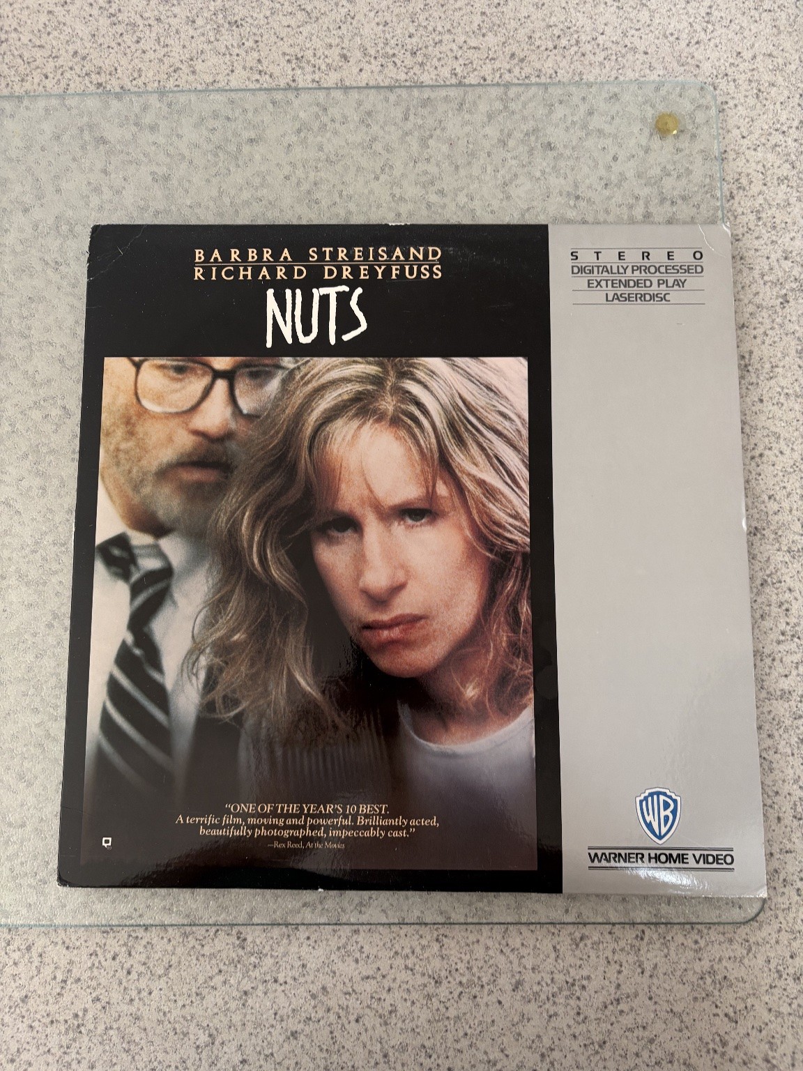 NUTS LaserDisc 1987 Drama Barbra Streisand Richard Dreyfuss Warner Home