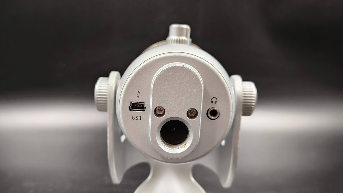 Blue Yeti Microphone Used Working Silver