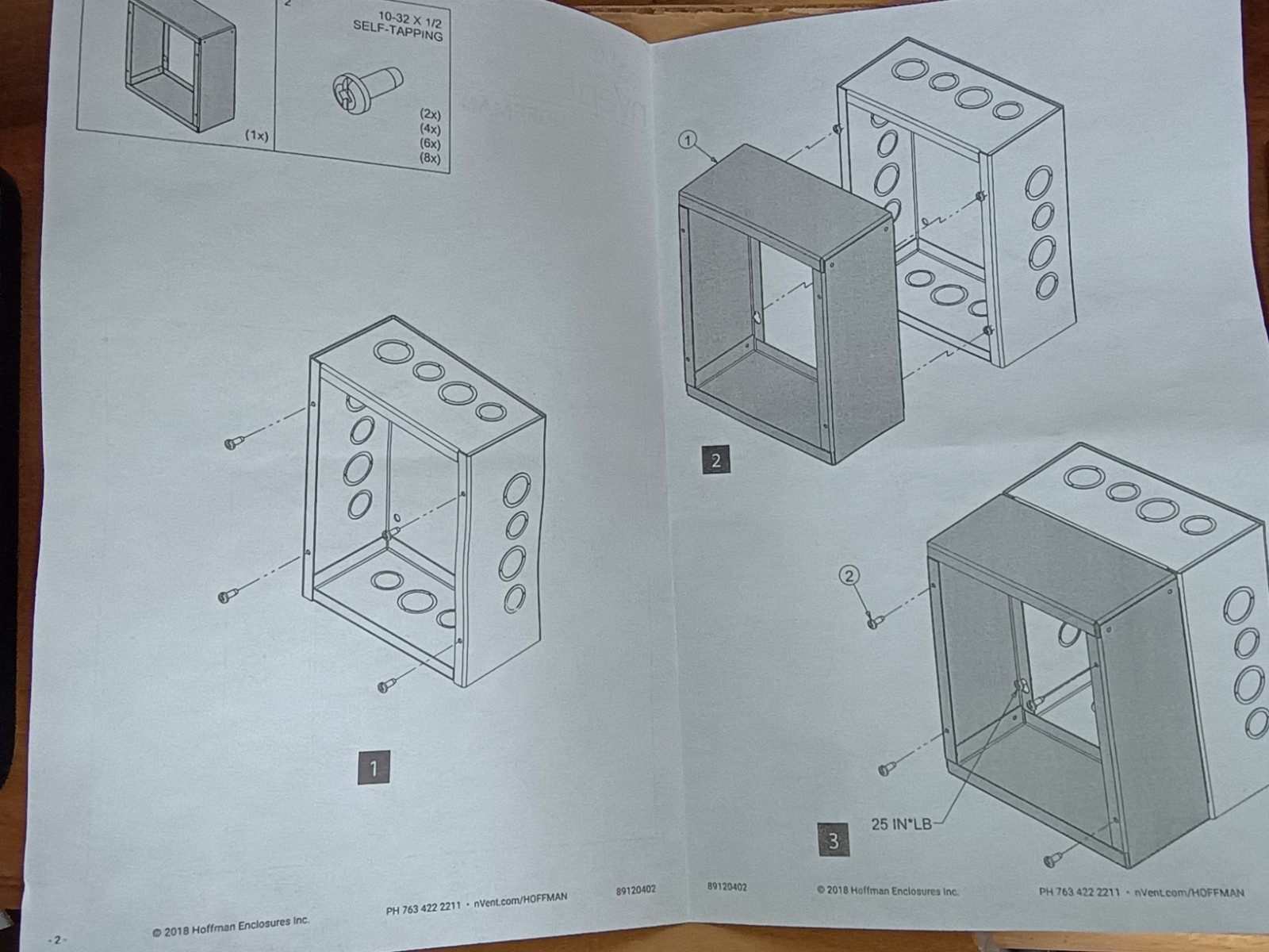 Hoffman nVent A664SU Pull Box Extender 6x6x4" Painted