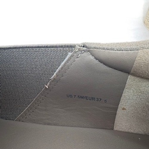 Vince Warren Women Platform Espadrille Slip On Sneakers Taupe Gray 7.5M
