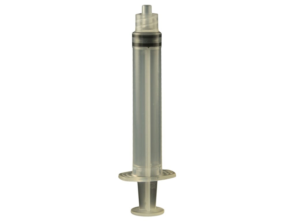 Jensen Global JG3CC-LL-NP-100 - 3 cc Non-Calibrated Manual Luer Lock Syringe -