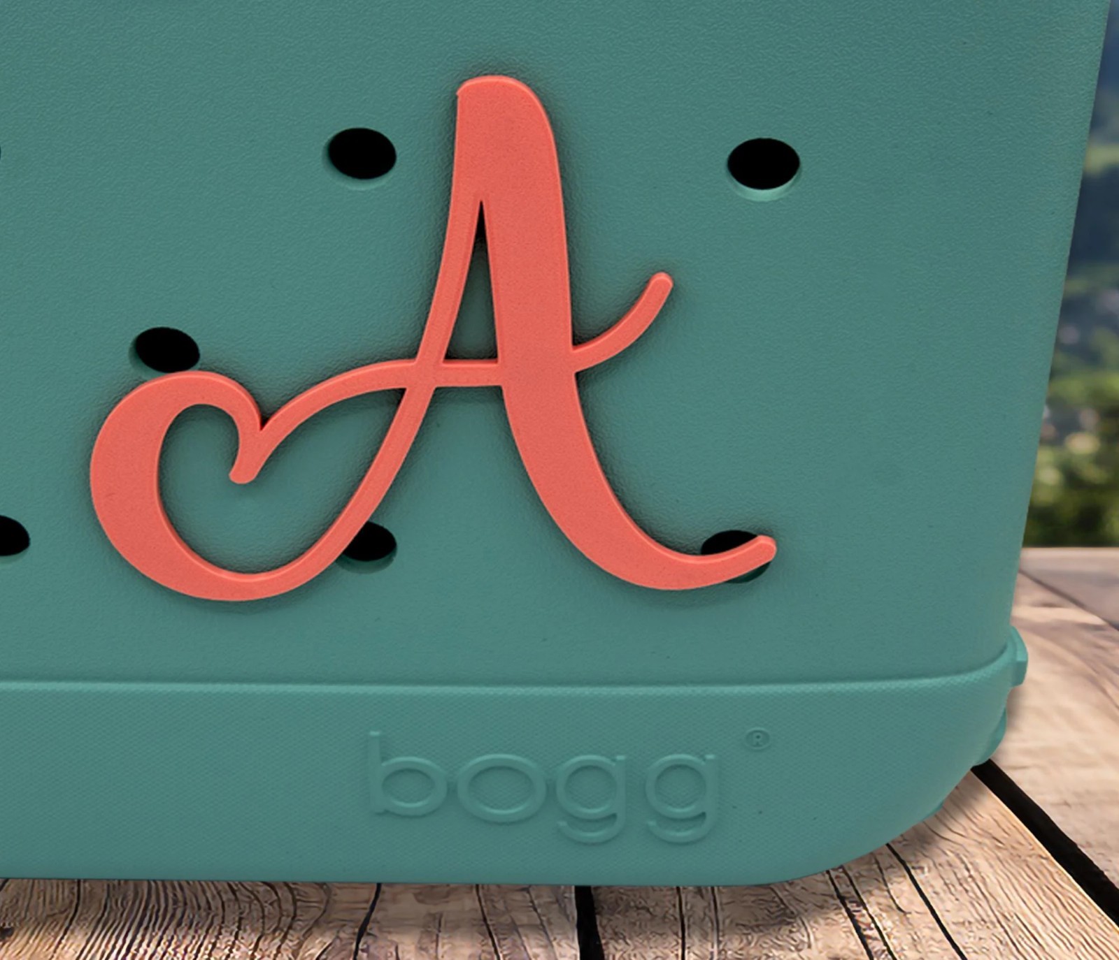Personalized Mini Letter Charm for Bogg Bag Custom Monogram Accessory