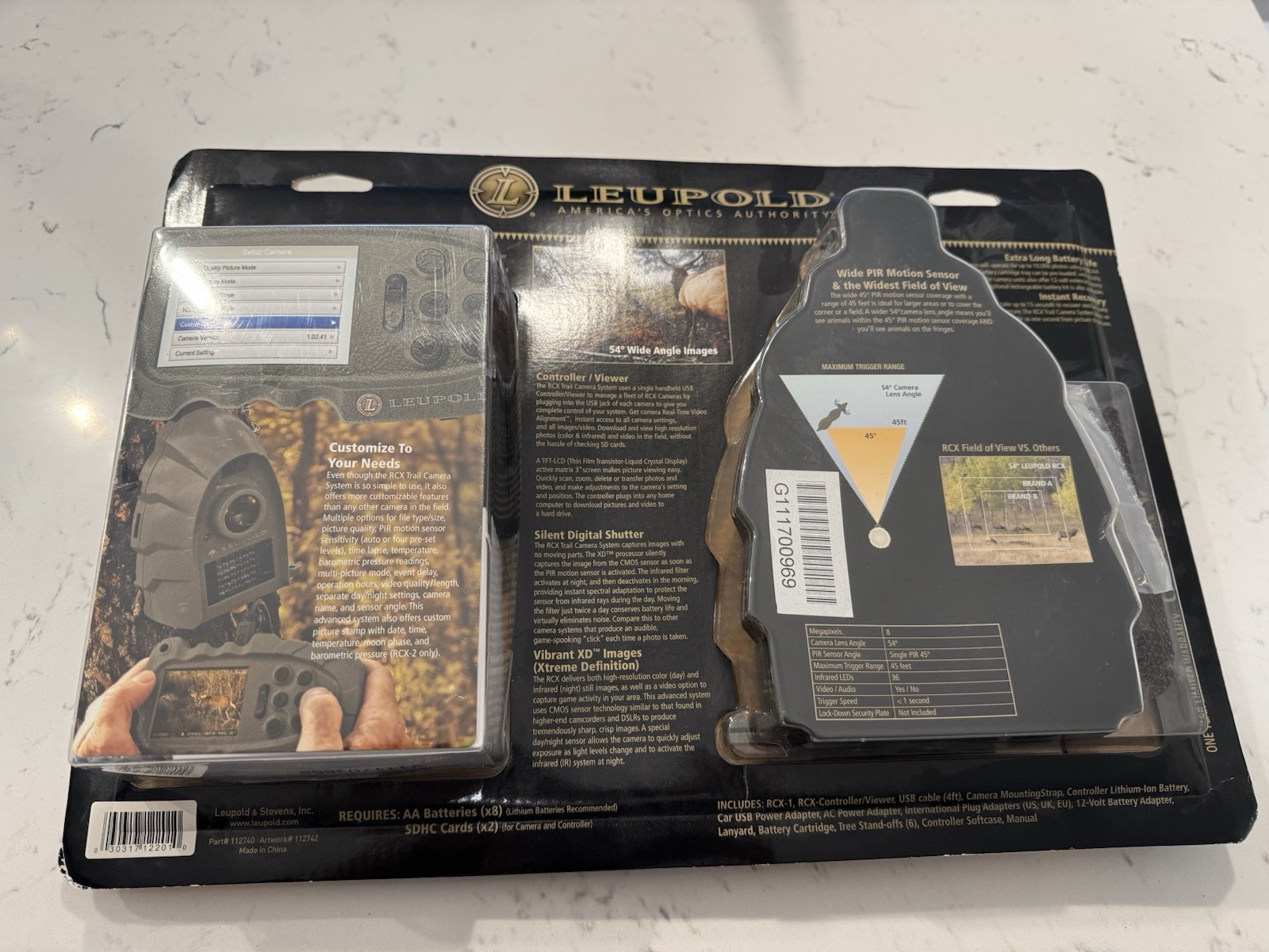 Leupold RCX-1 Game Trail Camera Controller And Camera, New Unopened In Box