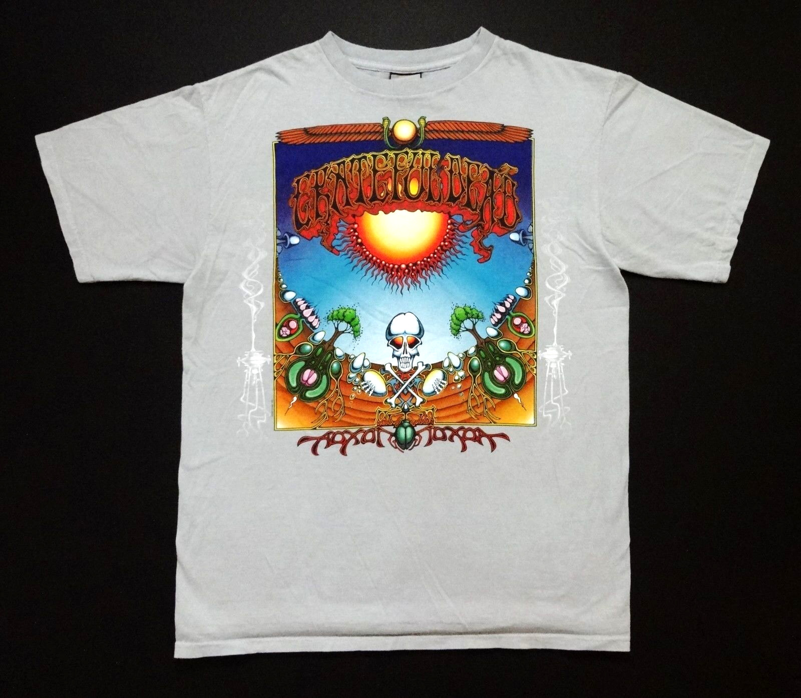 Grateful Dead Shirt T Shirt Vintage 2001 Rick Griffin Aoxomoxoa Album Art GDM L