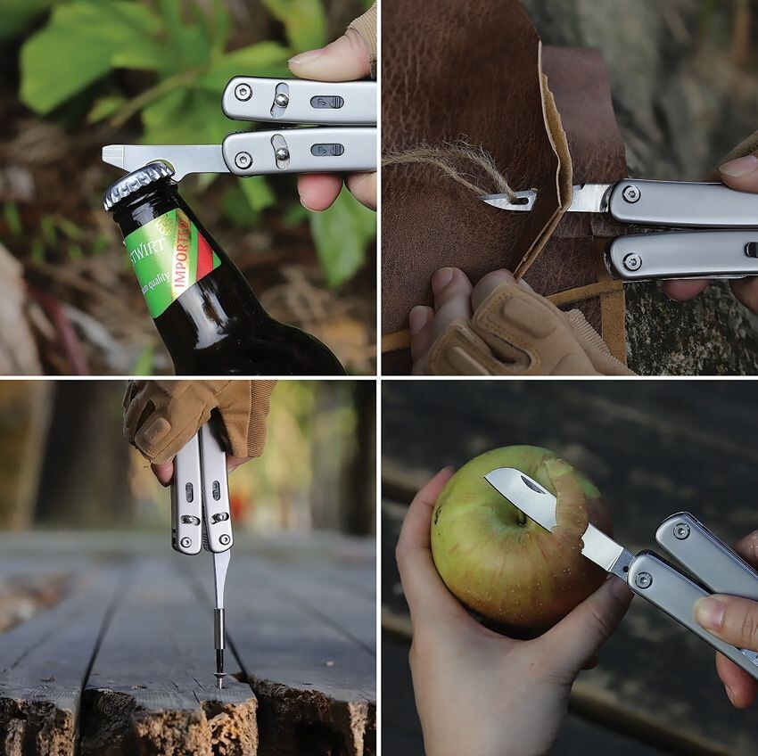 ROXON Flex Multitool Modular Design Interchangeable Tools Stainless Handles