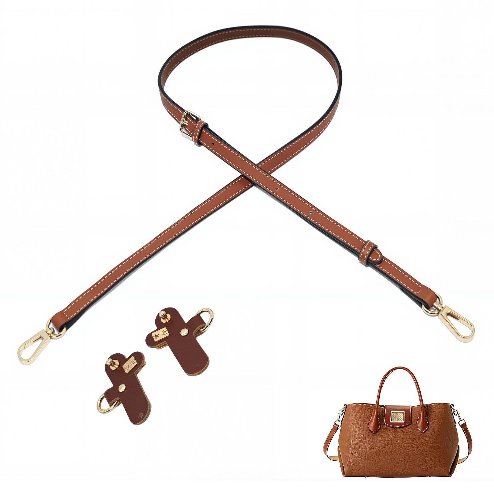Straps Compatible with Dooney and Bourke Accessories | Genuine