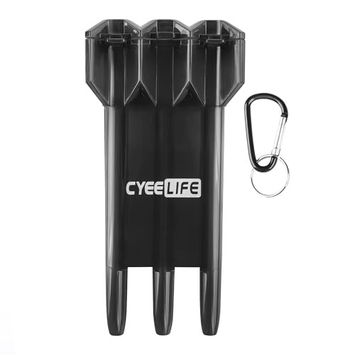 Dart Carrying Case: Adjustable, Portable Dart Storage Box with Key-locking