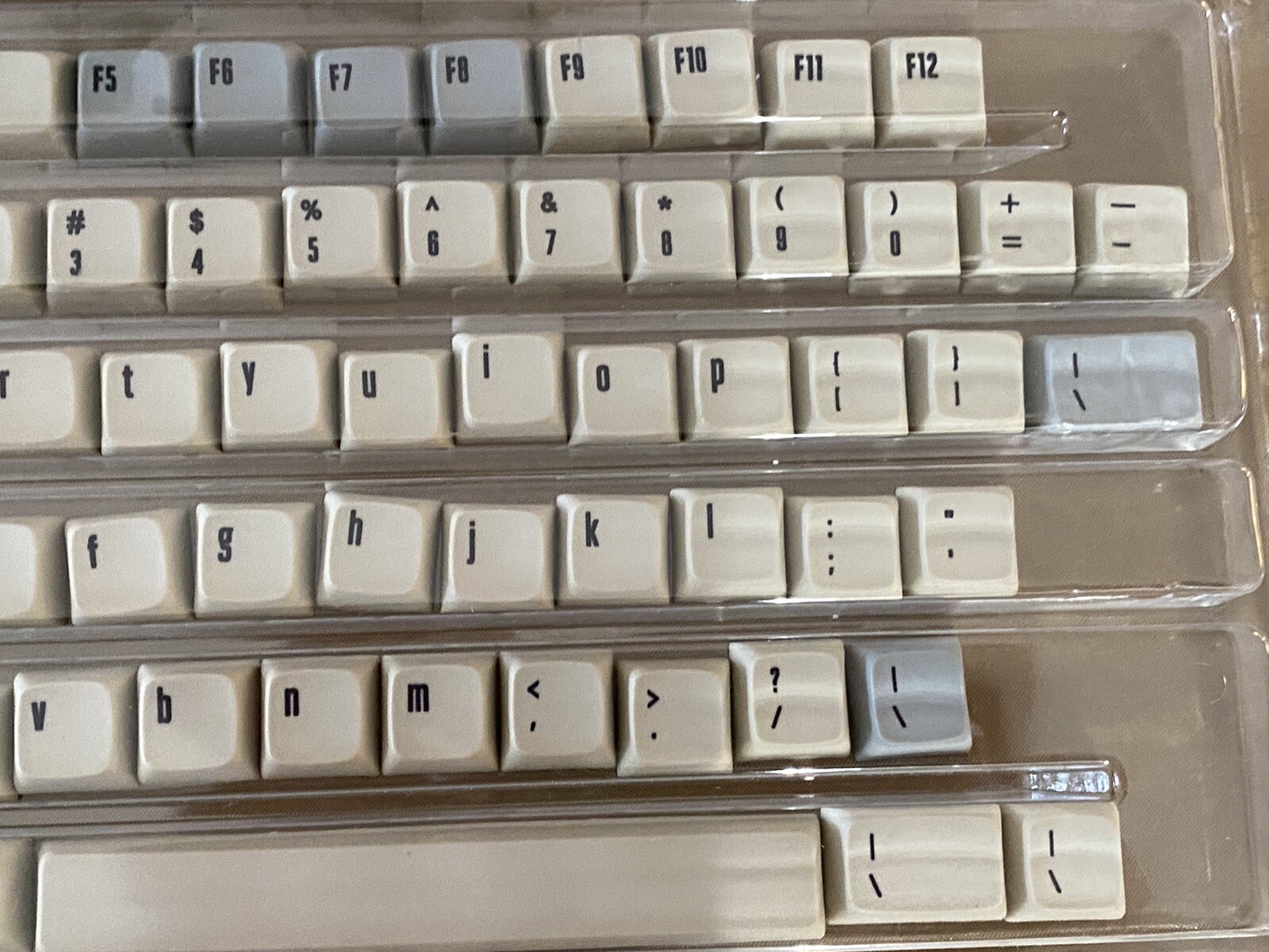 Drop + Mito XDA Canvas Keycap Alphas
