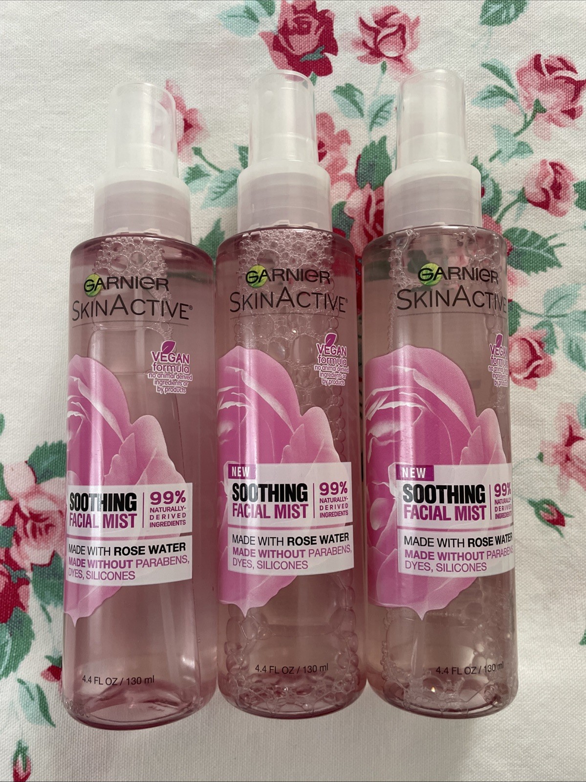 Garnier SkinActive Facial Mist Spray RoseWater 4.4oz Boost Refreshment RETIRED