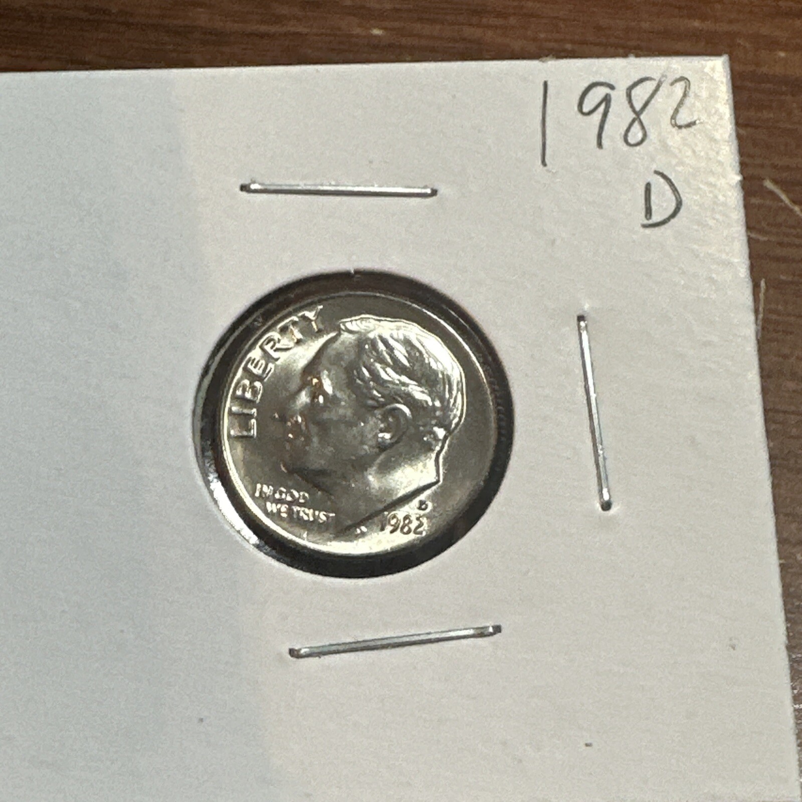 1982 D Roosevelt Dime BU US Coin Free Shipping