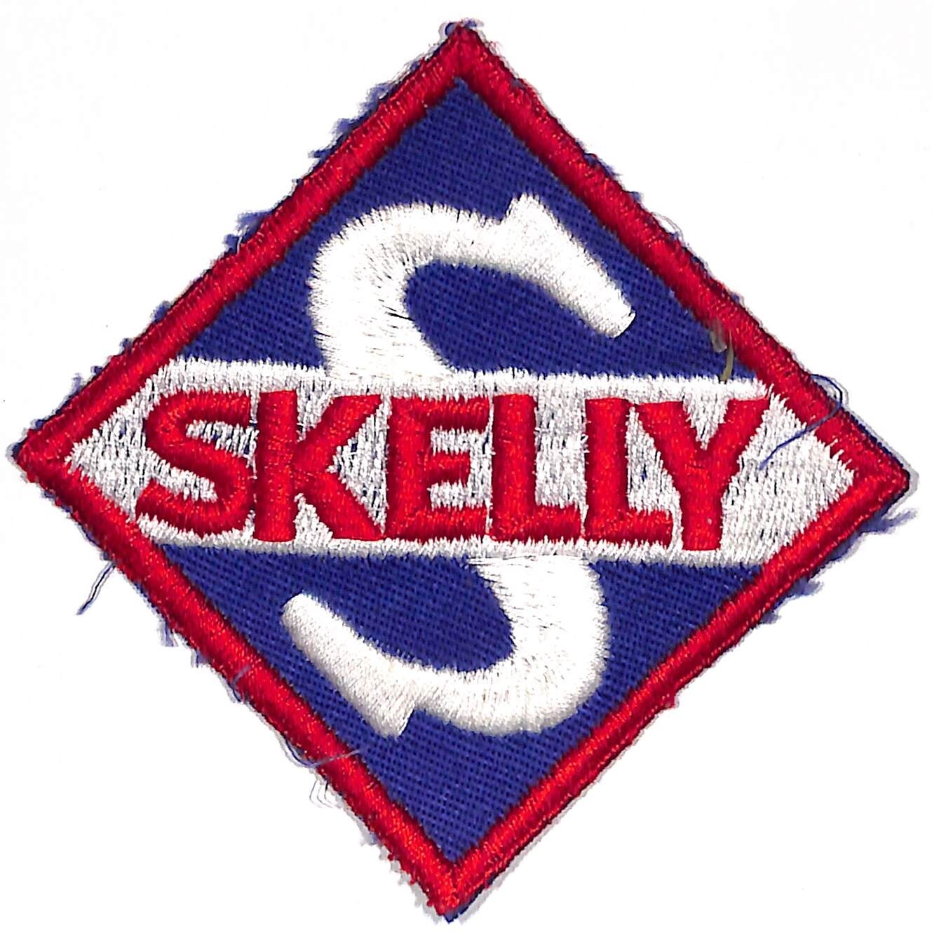 Skelly Gas / Gasoline Vintage Embroidered Patch 2 3/4" x 2 3/4" c1950's -60's