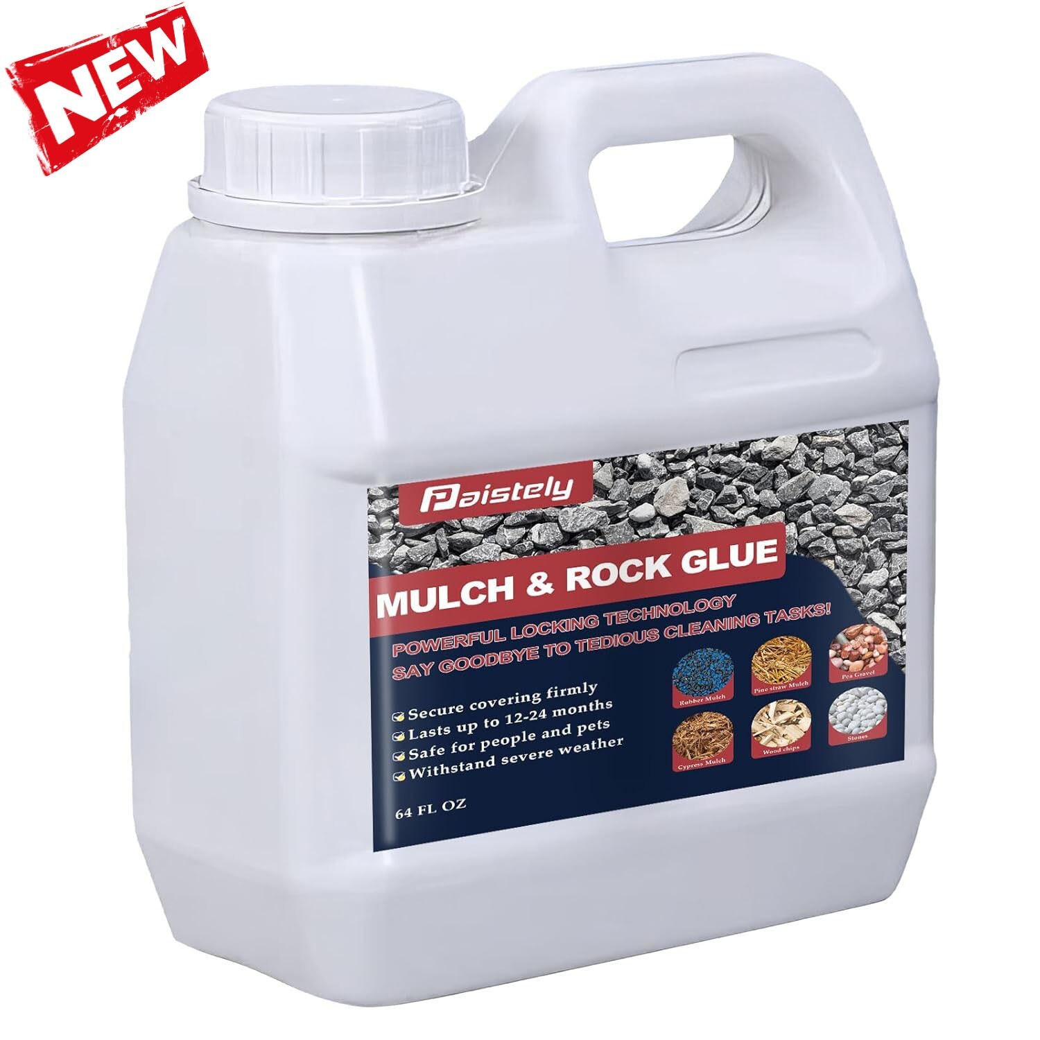 Mulch Glue, Gravel Glue, Mulch Glue for Landscaping, Concentrate Rock Glue for
