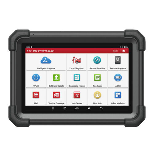 Launch X431 PRO DYNO V+ Pros Bidirectional Coding Automotive Diagnostic Scanner