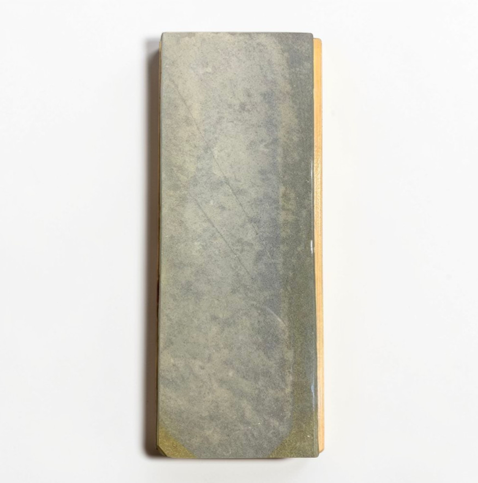 Japanese Natural Whetstone Kyoto ShoHonyama Asagi Nashiji Finishing Stone 1030g