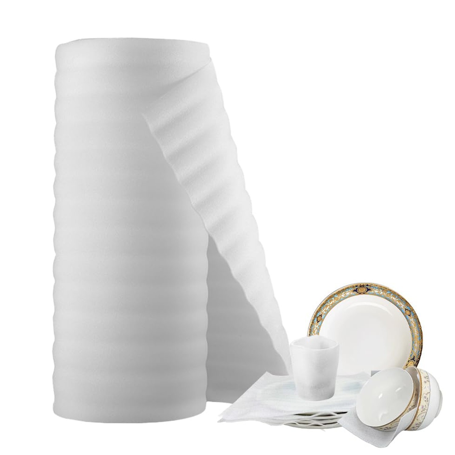 Foam Wrap Roll 11.5" x 394"(33FT) Foam Packing Roll Providing Cushion and Pro...