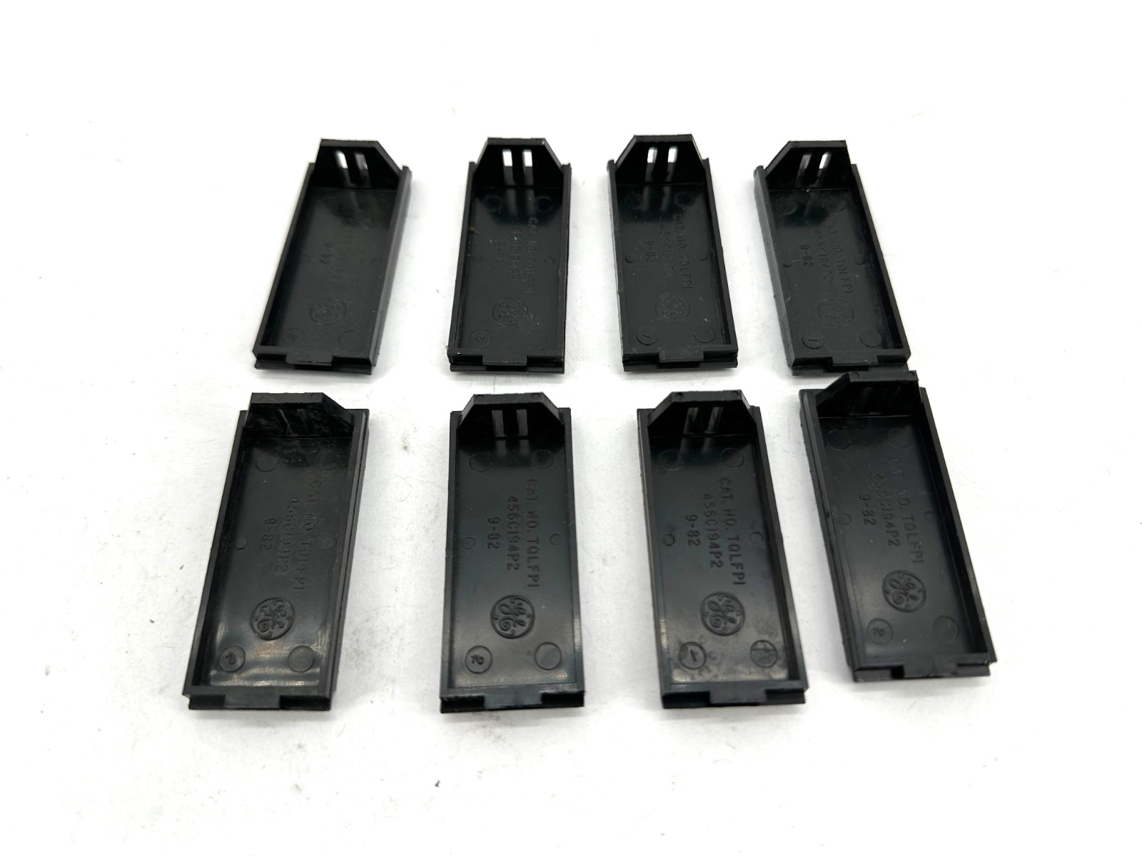 Lot of 8 General Electric TQLFPI Filler Plate 1"x2-1/2" 456CI94P2 - No Box