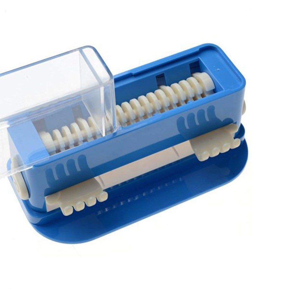 Dental Dispenser Brush Tips Micro Applicator Storage Cotton Roll Holder Slide