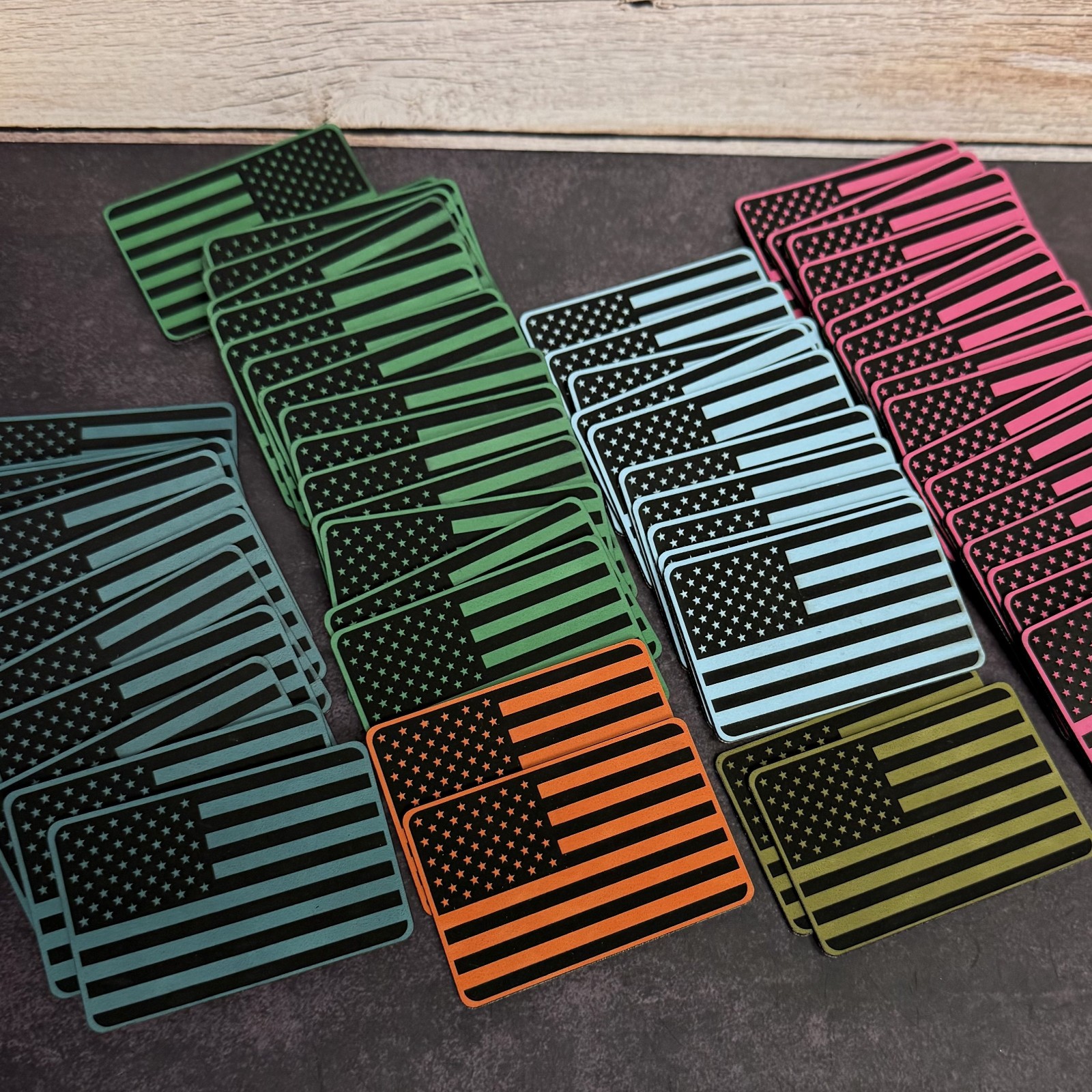 Tactical American Flag Patch | Made in USA | VELCRO® Brand Fastener