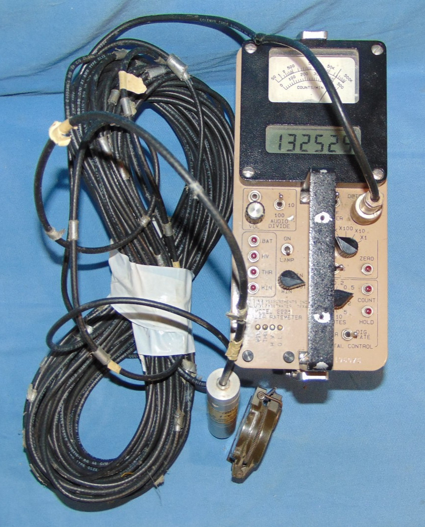 Ludlum 133-2-1 GM Probe High Range Radiation Detector