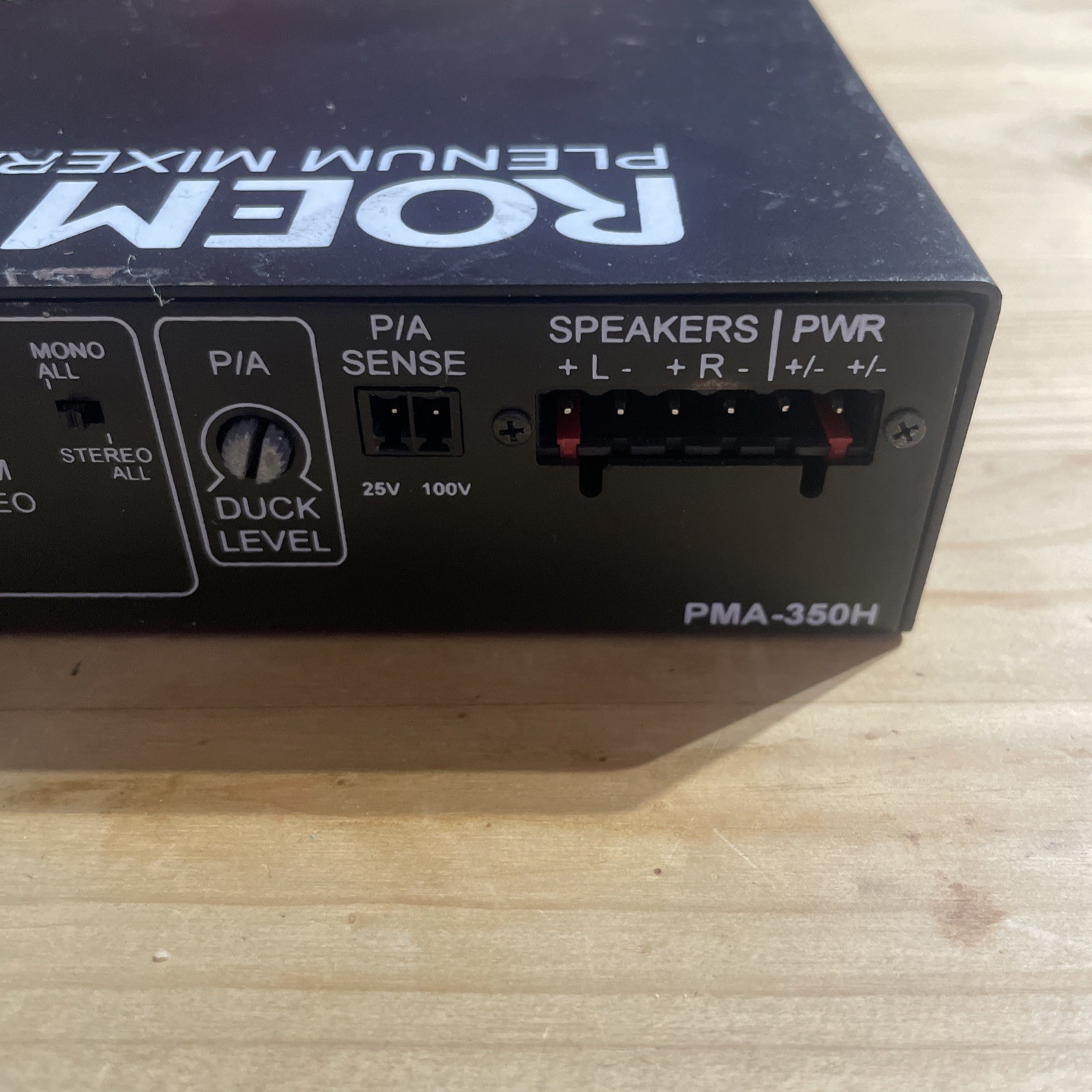 Roemtech Plenum Audio Mixer-Amp PMA-350H