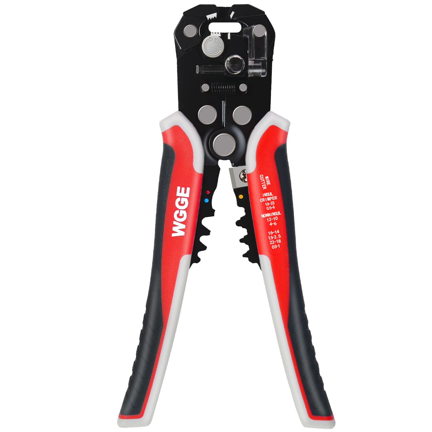 WGGE 014 Self-Adjusting Insulation Wire Stripper/cutter/crimper tool 8"
