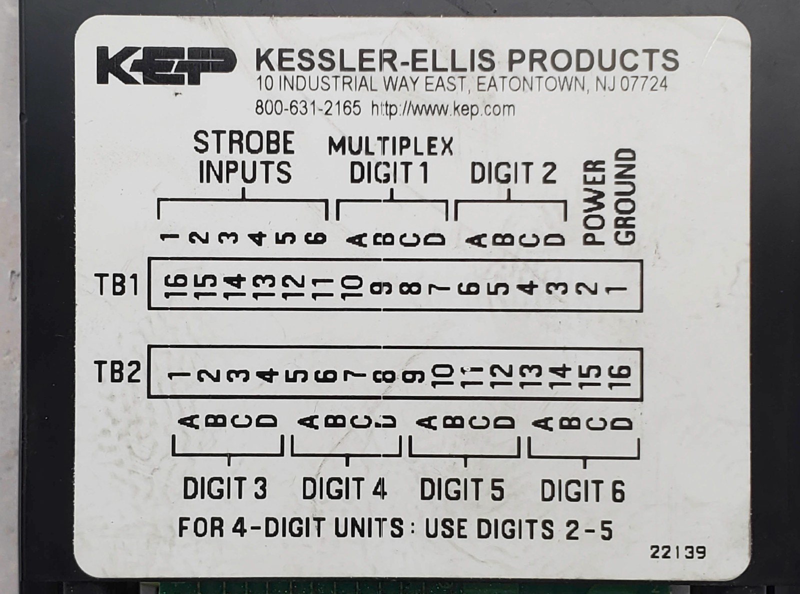 KEP S124X1 Electronic Counter Module