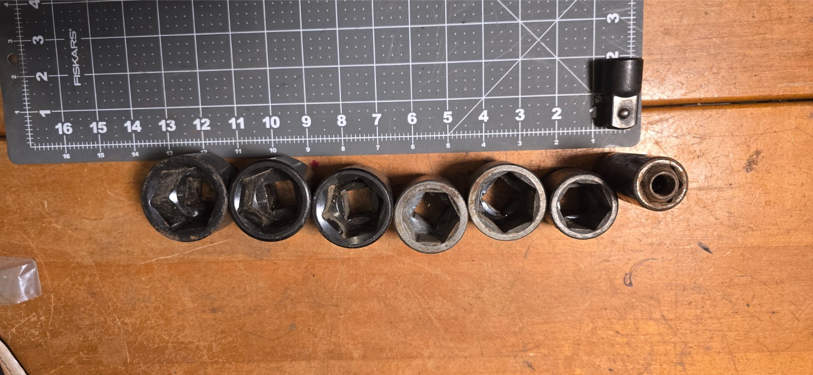 Pittsburgh Pro 8pc 3/4" Dr SAE Impact Socket Set