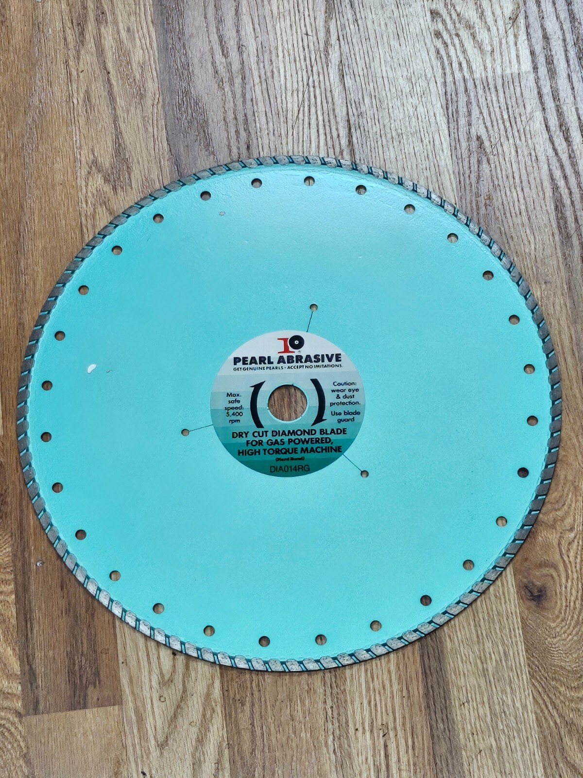 14" Diamond Concrete Blade Dry/Wet Cut for Gas Powered Saws - PEARL ABRASIVE
