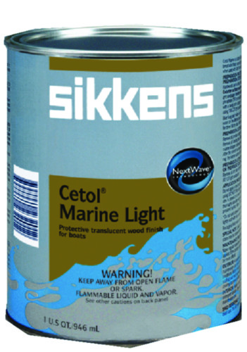 Interlux Sikkens Cetol Marine LIGHT Stain Wood Finish Teak Boat Quart  IVA290-QT