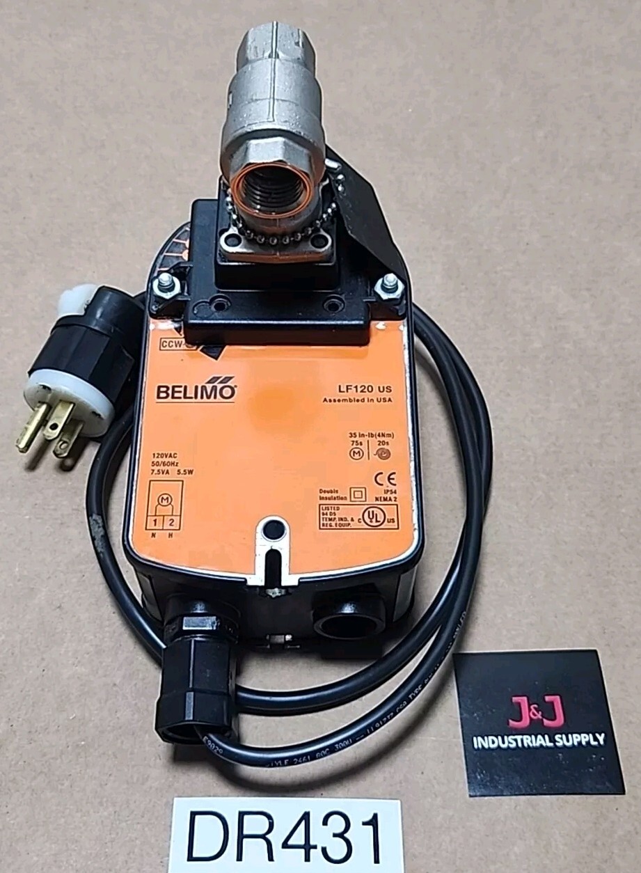 *PREOWNED* Belimo B216B+LF120 US Damper Actuator 120Vac 50/60Hz 5.5W + Warranty!