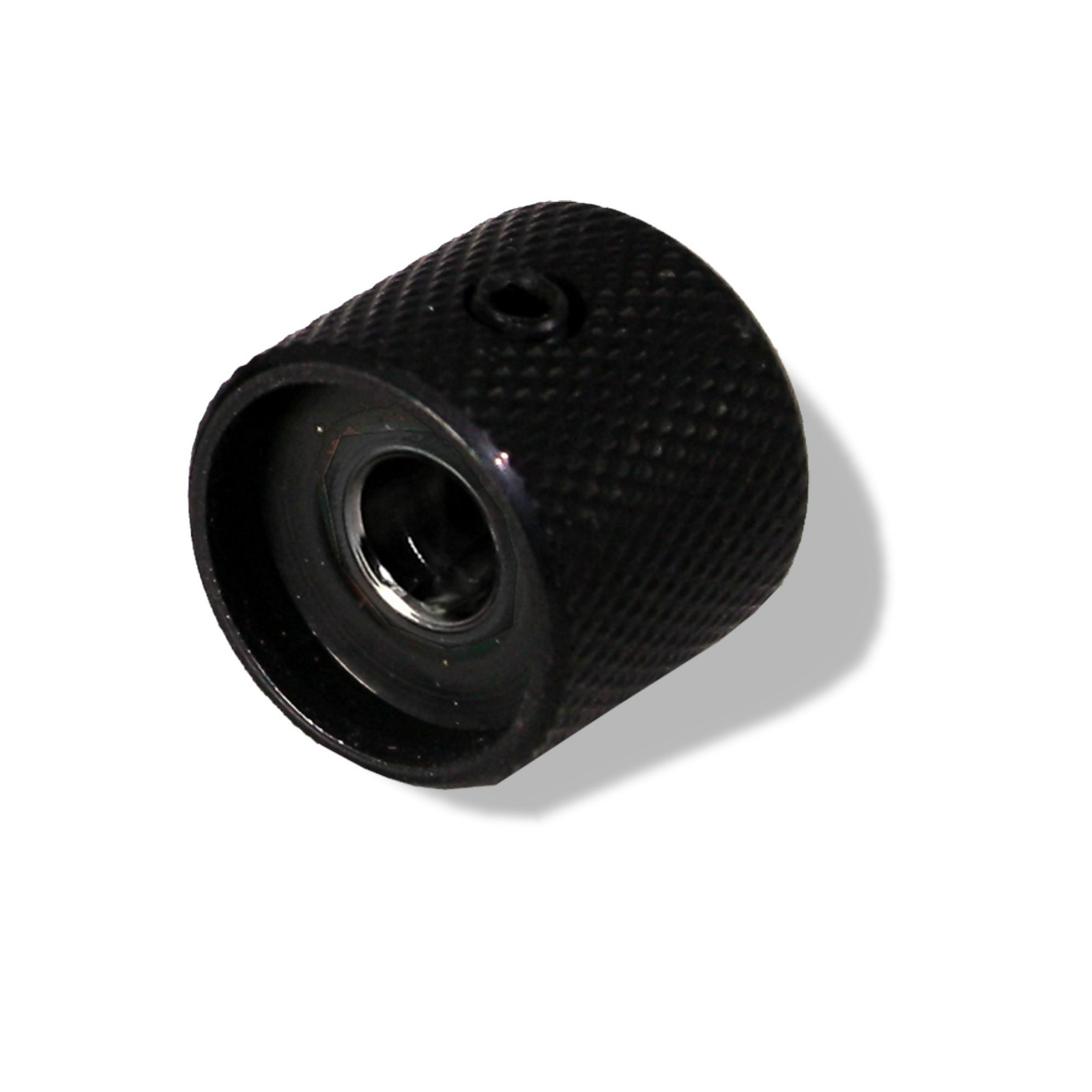 Knob Screw Type 6mm Black Abalone Single Bitterroot 0811263BKAB