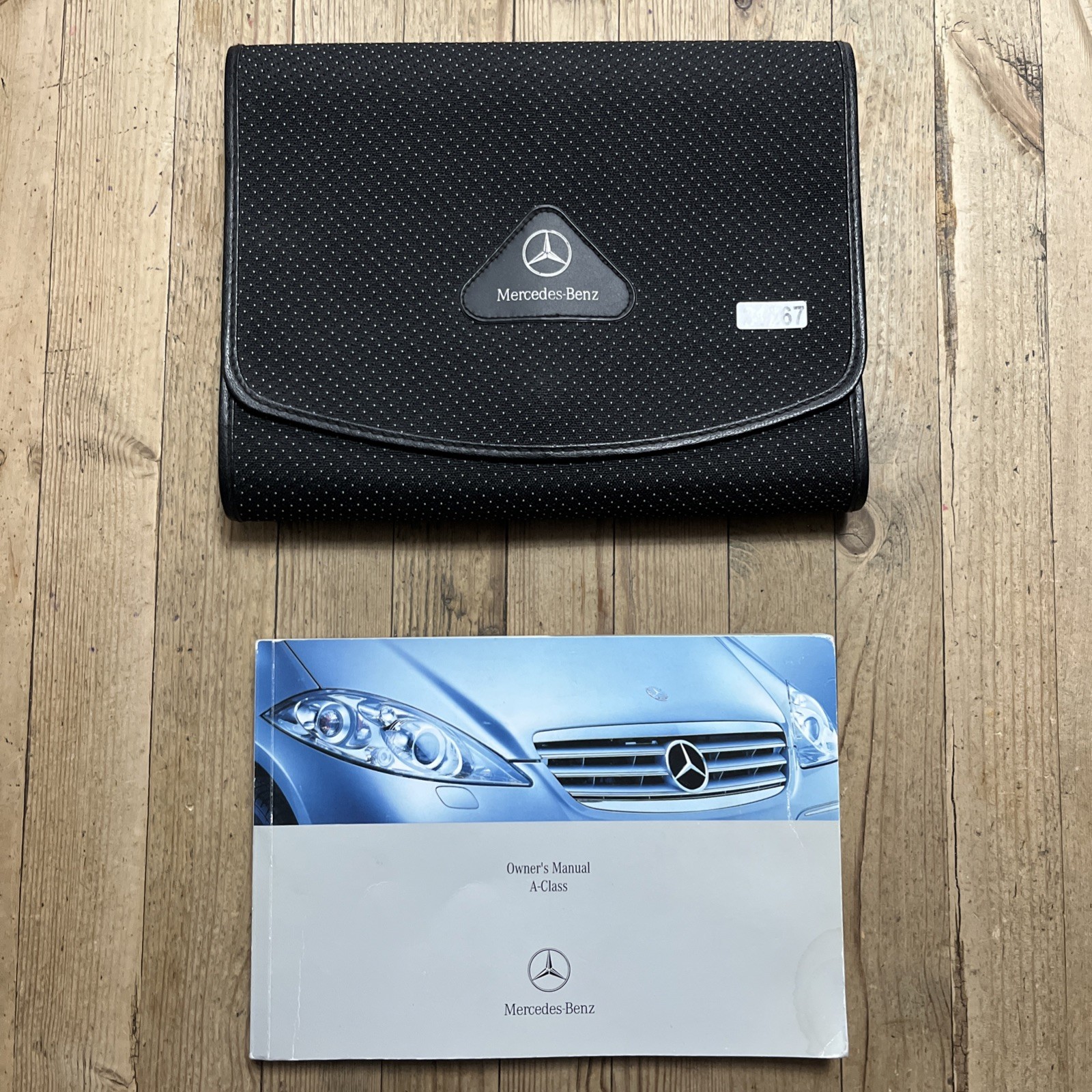 05-11 MERCEDES A CLASS OWNERS MANUAL HANDBOOK AND WALLET PRINT 2007  REF21267
