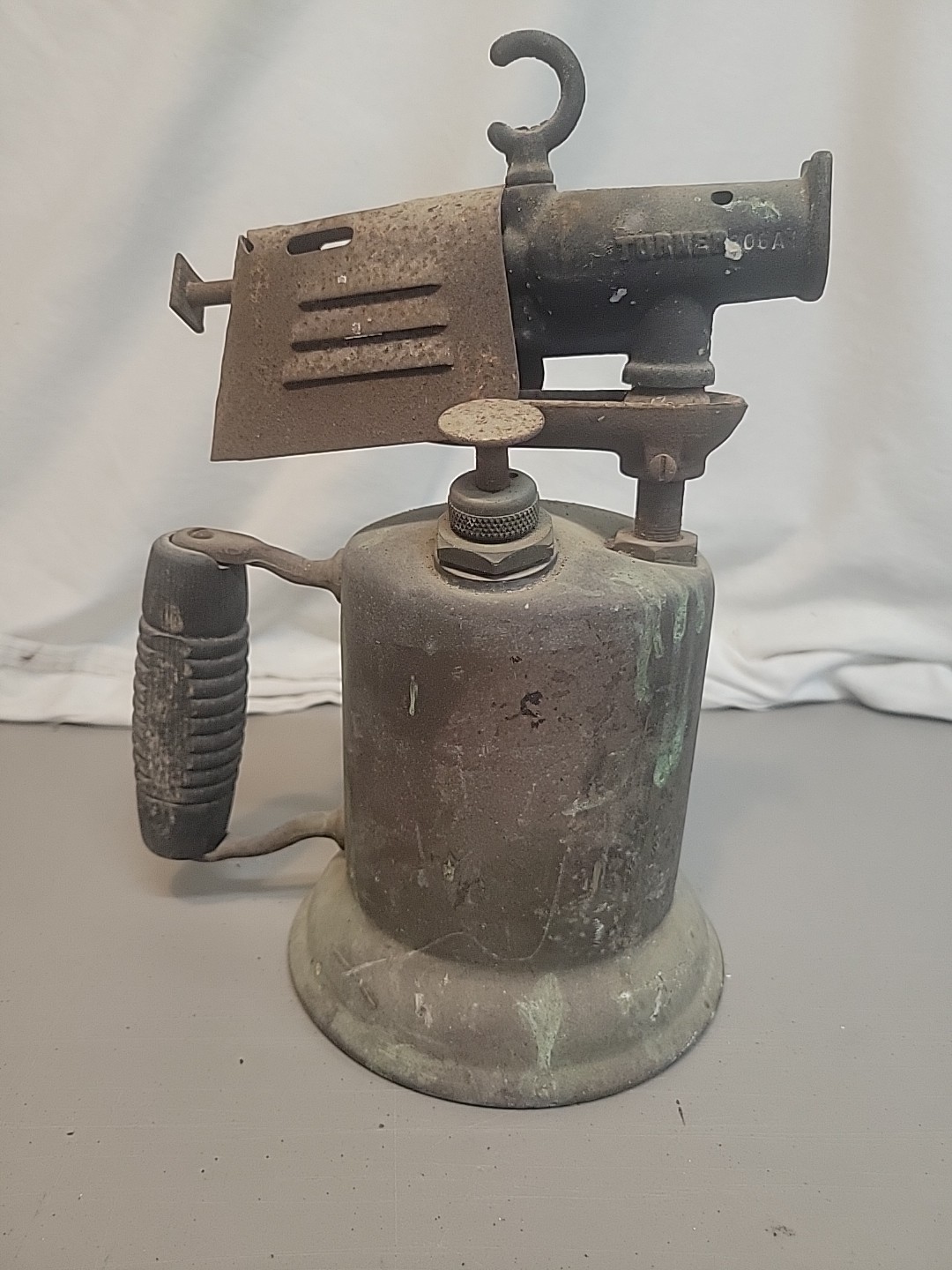VTG 1930's Turner Brass USA Model No. 206AN Mechanics Gas Blow Torch