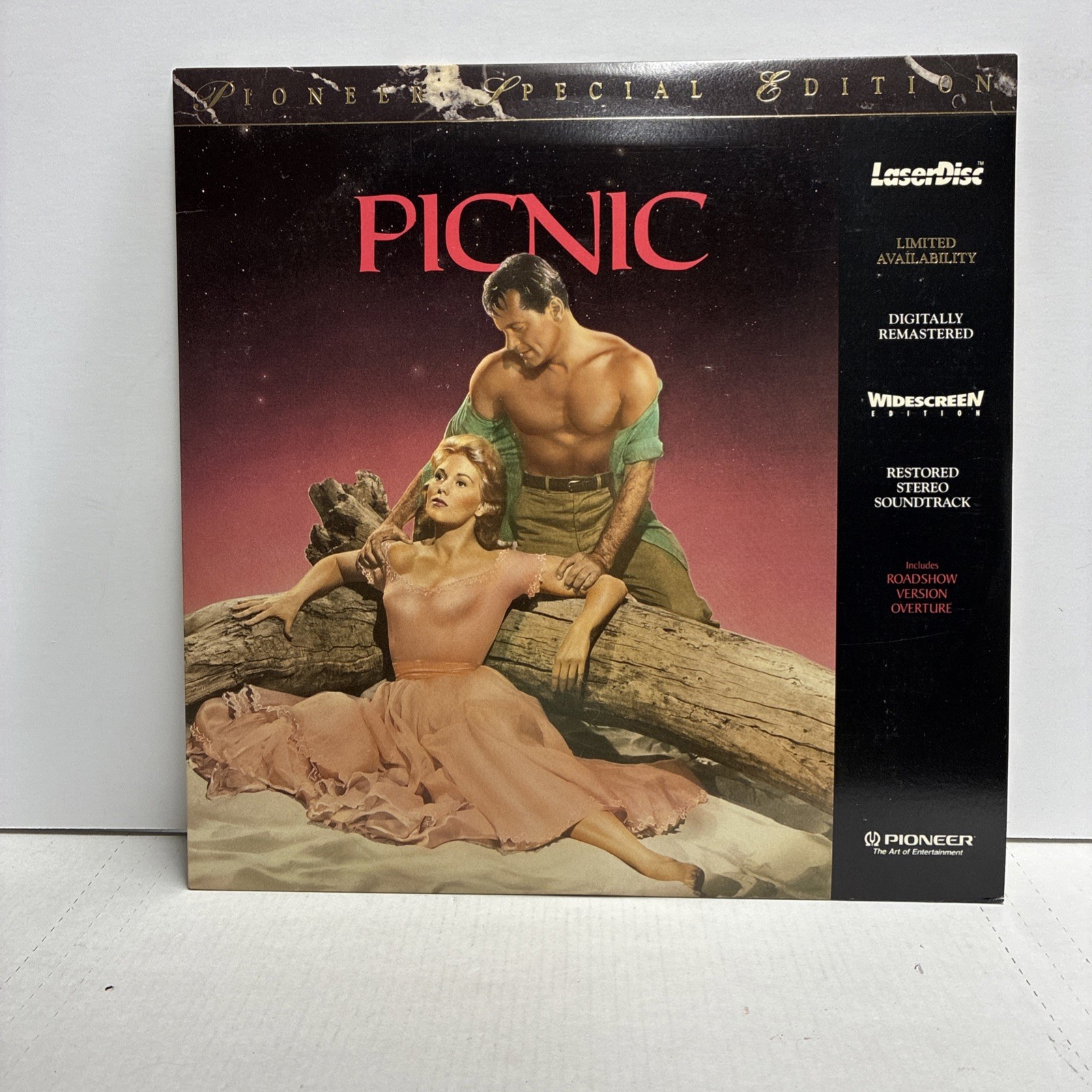 Picnic Laser Disc William Holden Kim Novak Pioneer Edition Widescreen
