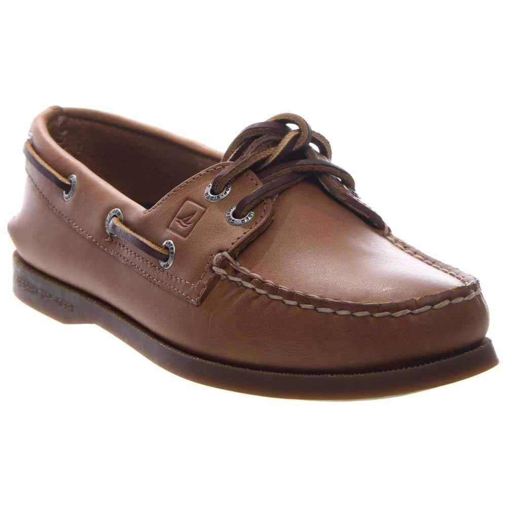 Sperry Womens Authentic Original Sahara 2-Eye Boat Shoes Honey Sole Size 6 B