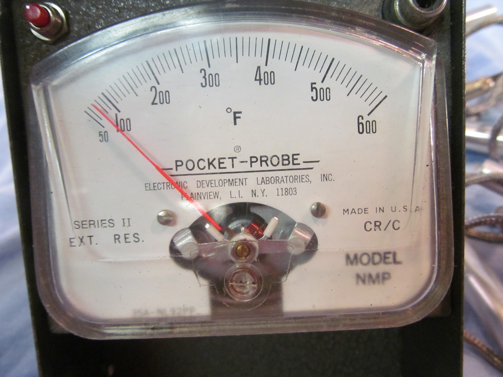 ELECTRONIC DEVELOPMENT LABORATORIES POCKET PROBE PYROMETER MODEL NMP