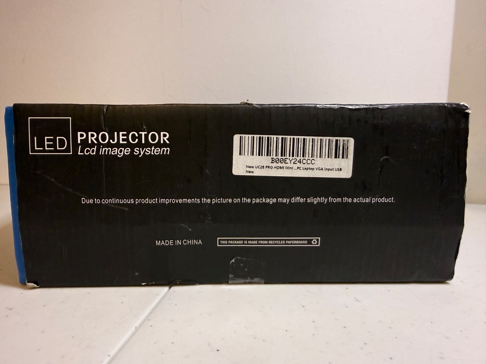 LED Entertainment Projector LCD Image System Portable Mini NEW