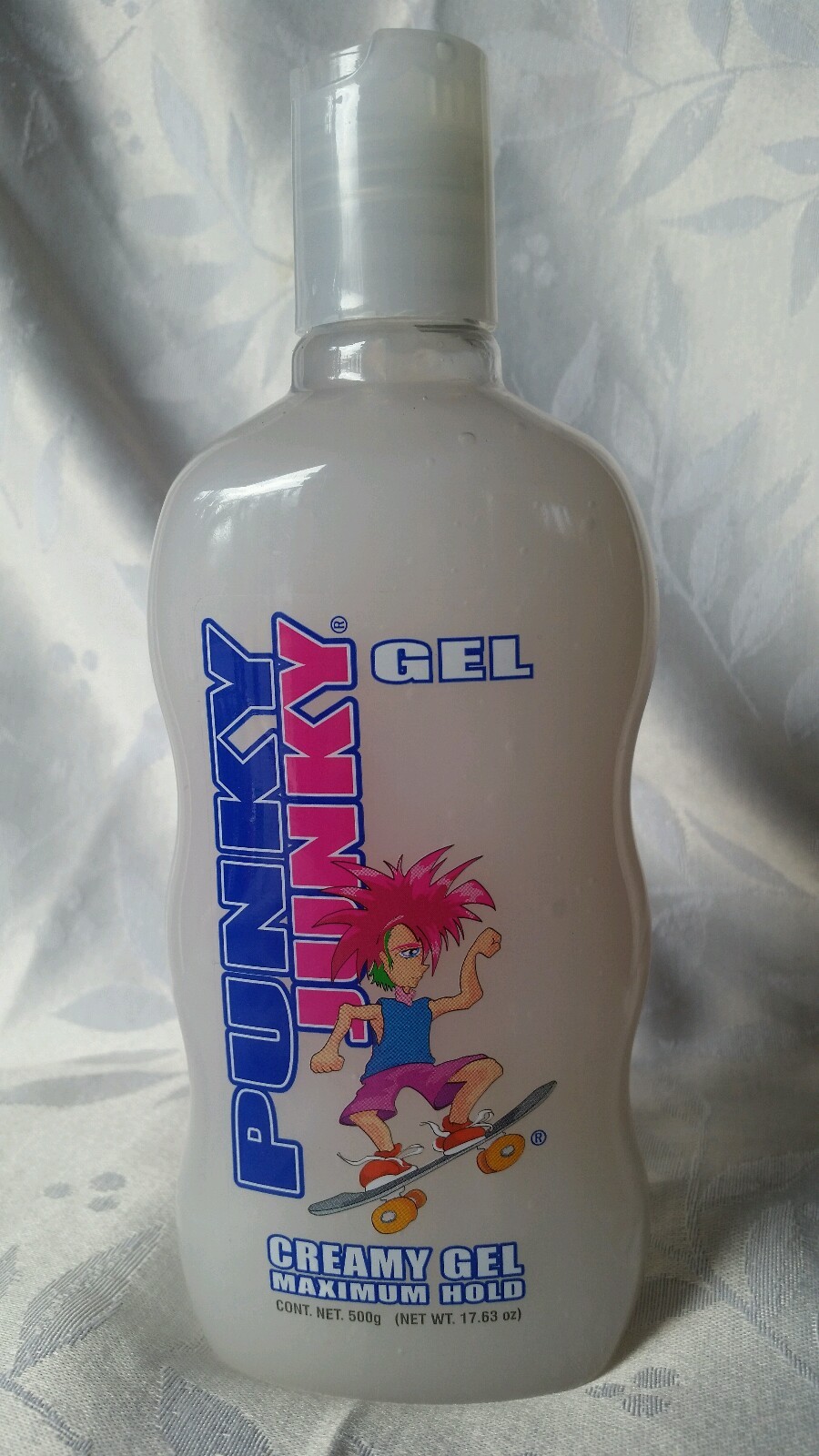 1X  Punky Junky Creamy Gel Max Hold { WHITE UNISEX STYLES WET LOOK} {17.63oz}