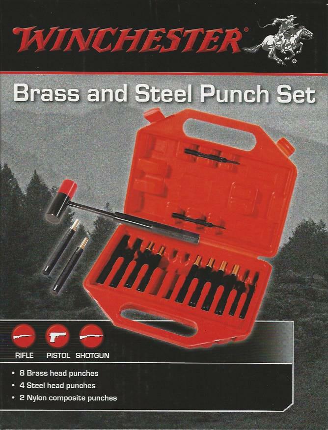 Wincheste® Brass and Steel Punch Set, FREE SHIPPING