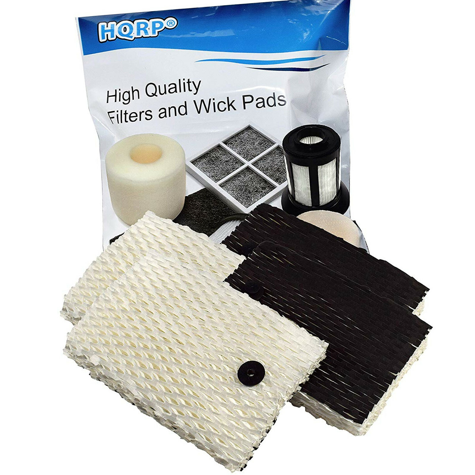 4x HQRP Wick Filters for Bionaire BCM7900 Series Cool Mist Humidifiers