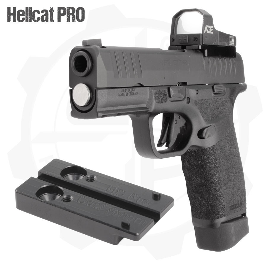 Optic Mount Plate for Springfield Armory Hellcat PRO Pistols Galloway Precision