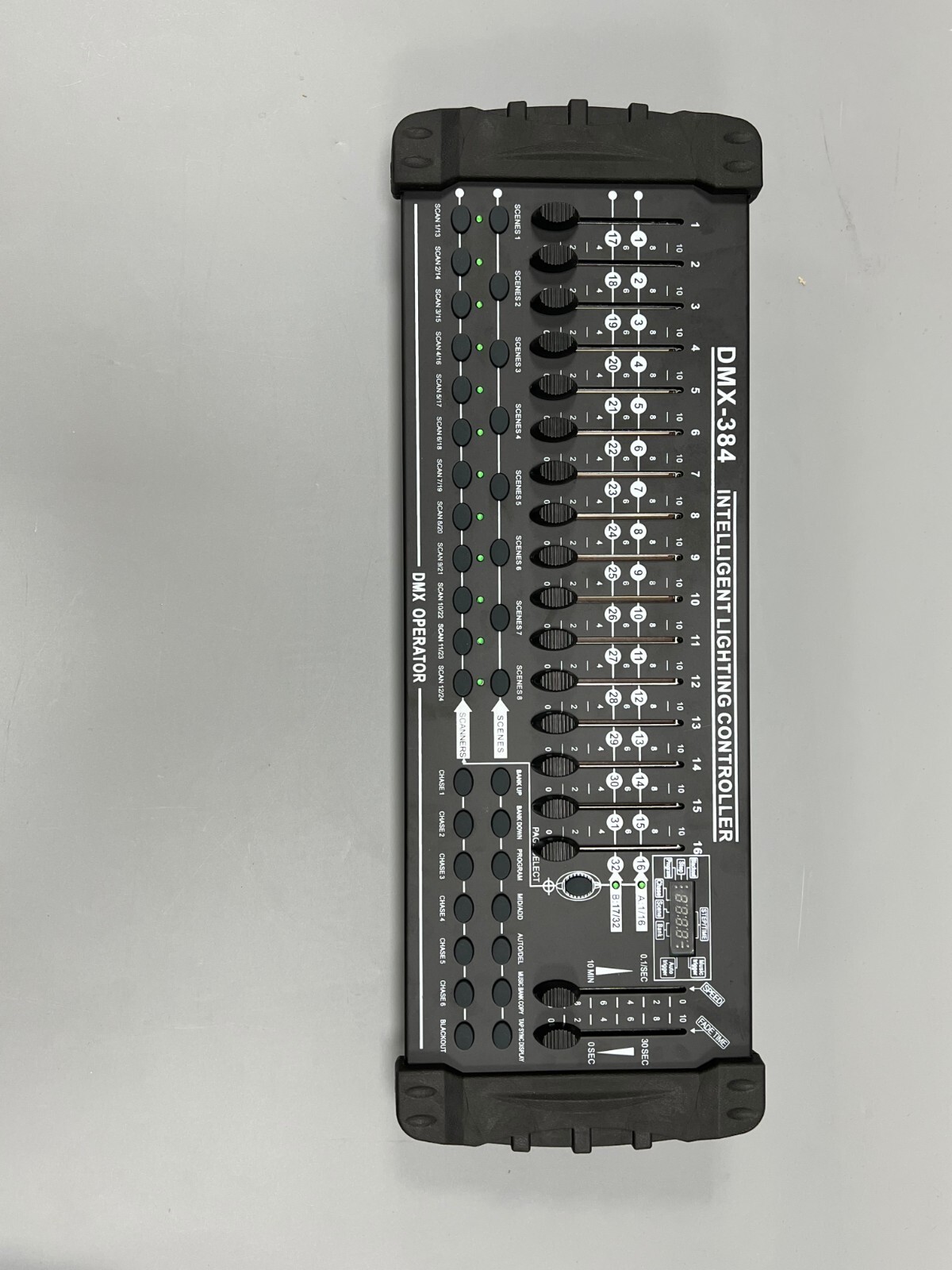 384 Channel DJ Disco Light desk DMX512 Controller  32ch x12 fixtures